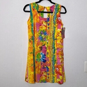 Jams World New Cantina short beach dress sleeveless NWT Dress Size XS W3…